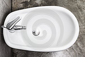 Bidet from above