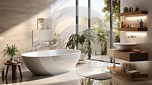 Bidet Bathroom Accessories on white