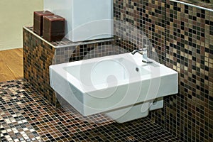 Bidet and tiles