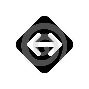 Bidirectional Swap Icon Symbol for Exchange