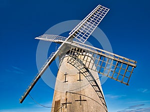 Bidston Windmill, on Bidston Hill in Birkenhead, Wirral, UK
