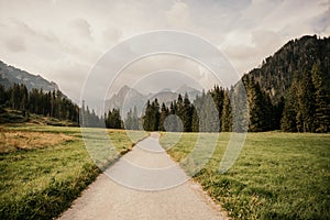 Bielovodska valley in High Tatras mountains, Slovakia. Slovakia landscape.