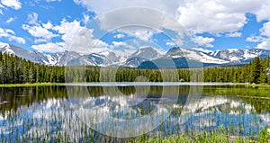 Bierstadt Lake in Rocky Mountain National Park