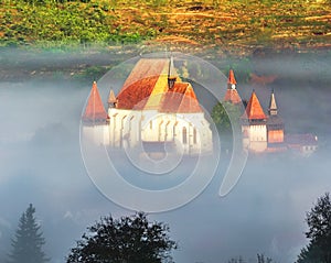 Biertan fortified church in Transylvania, Sibiu, Romania