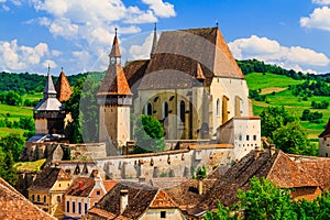 Biertan, Sibiu, Romania. photo