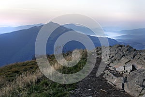 Bieszczady Mountains. Poland