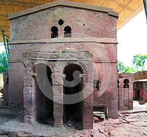 Biete Mariam rock-hewn church, Lalibela, Ethiopia