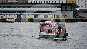 Biffen - a small ferry in Bergen Norway