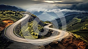 bifurcation split in the road