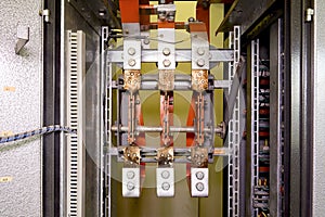 Big 3 phase circuit breaker.