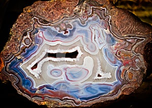 Big agate - beautiful semiprecious stone