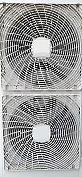 Big air conditioning fan