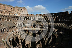 Big amphitheater in Rome