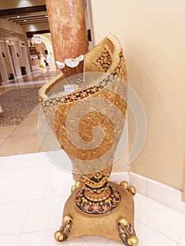Big Arabic incense oud burner in the middle east