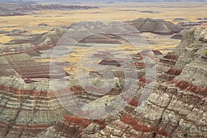 Big Badlands Overlook in Badlands National Park