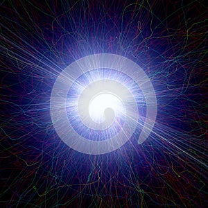 Big Bang - futuristic nugget flash
