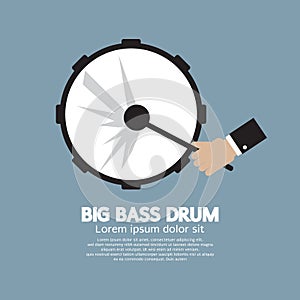 Big Bass Drum Music Instrument photo