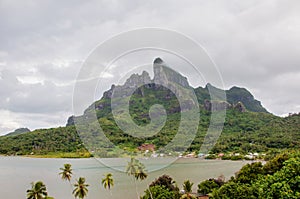 Big bay in Borabora