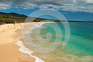 Big Beach on Maui Hawaii Island