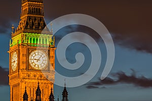 Big Ben clock