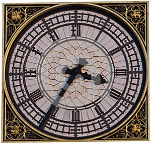 Big ben clock face