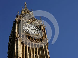 Big Ben Clock Face, London, UK