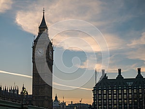 Big Ben Clock in the Golden hour