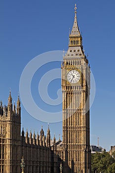 Big Ben Clock Tower and House of Commons