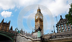 Big Ben Clock Tower, London, England, UK