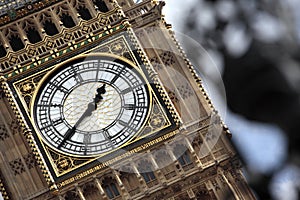 Big Ben clock tower London Houses of Parliament