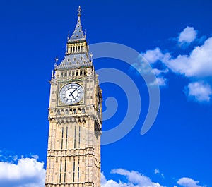 Big Ben clock tower, London