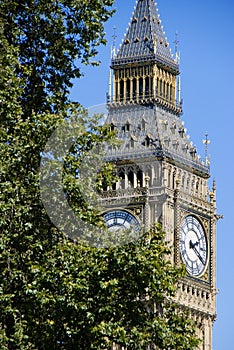 Big Ben close up.