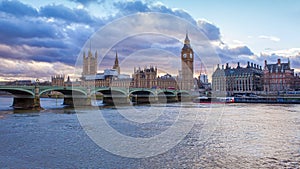 Big Ben and House of Parliament.