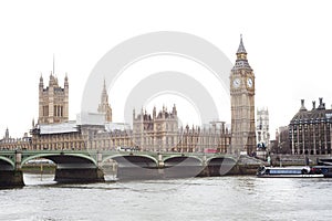 Big Ben and House of Parliament.