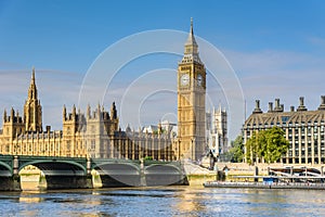 Big Ben and House of Parliament, London, UK