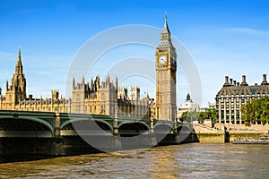 Big Ben and House of Parliament, London, UK