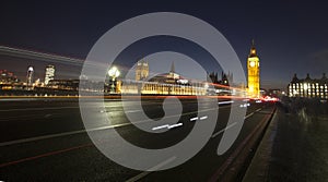 Big Ben and House of Parliament at Night, London, United Kingdom