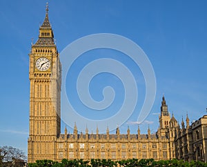 Big Ben and Houses of Parliament photo
