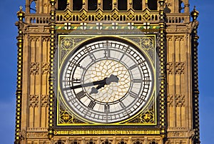 Big Ben (Houses of Parliament) Close-up