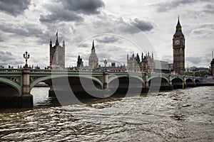 Big Ben and Houses of Parliament, London