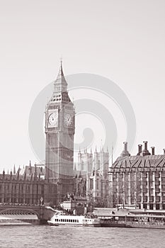 Big Ben and the Houses of Parliament, London