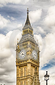 The Big Ben, Houses of Parliament, London