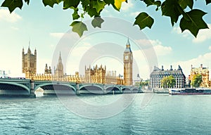 Big Ben and Houses of Parliament, London