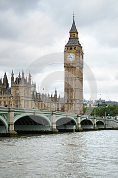 Big Ben and Houses of Parliament, London, UK