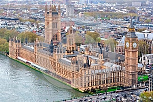 Big Ben and Houses of Parliament, London, UK