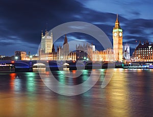 Big Ben and Houses of Parliament, London, UK