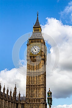 Big Ben and Houses of parliament, London, UK