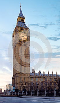 Big Ben and Houses of Parliament, London, UK