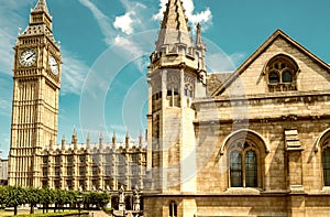 Big Ben and Houses of Parliament - London, UK