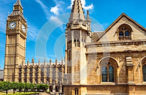 Big Ben and Houses of Parliament - London, UK